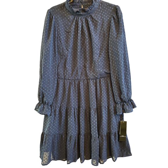 R & K Originals Women's 3/4 Sleeve Babydoll Dress Size 14 w3213 - Picture 1 of 10
